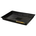 Justrite 47"W x 33"D x 5.5"H, 29 Gallon Spill Capacity, Spill Tray for Indoor/Outdoor Use, Black 28719